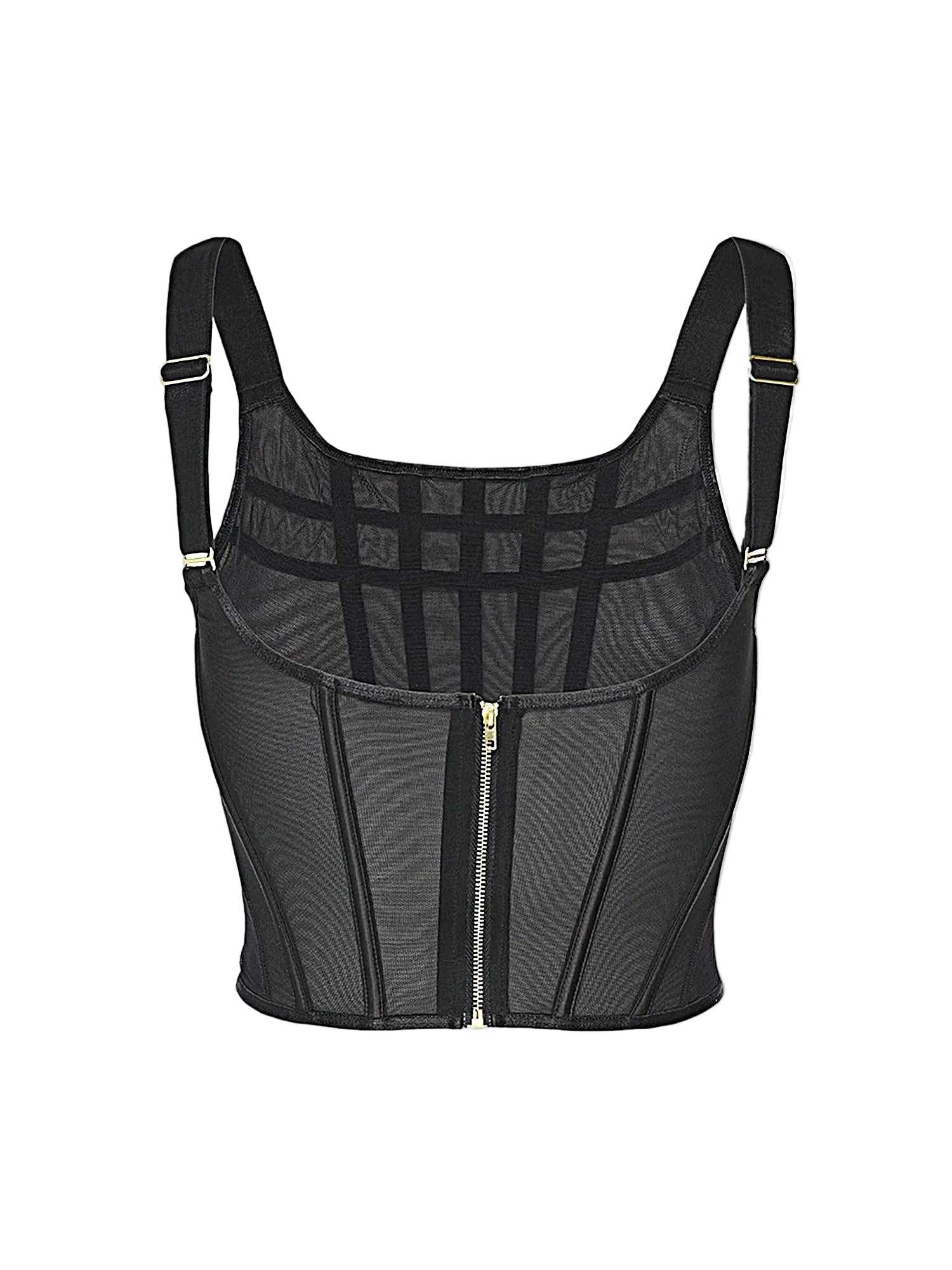 CHANTAL MESH BUSTIER & G-STRING SET -