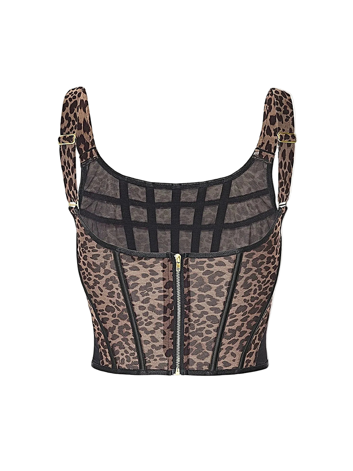 CHANTAL MESH BUSTIER & G-STRING SET -