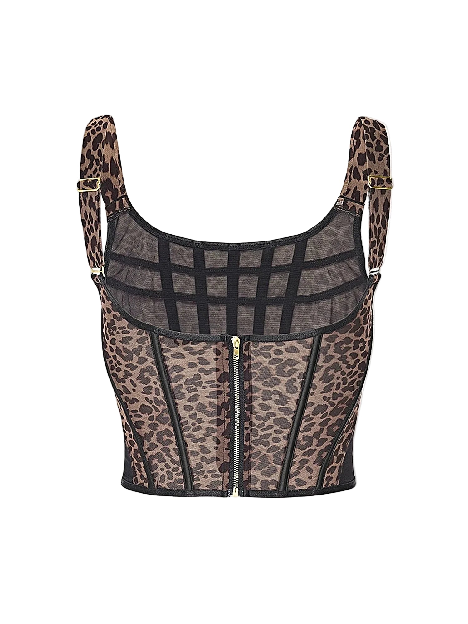 CHANTAL MESH BUSTIER & G-STRING SET -
