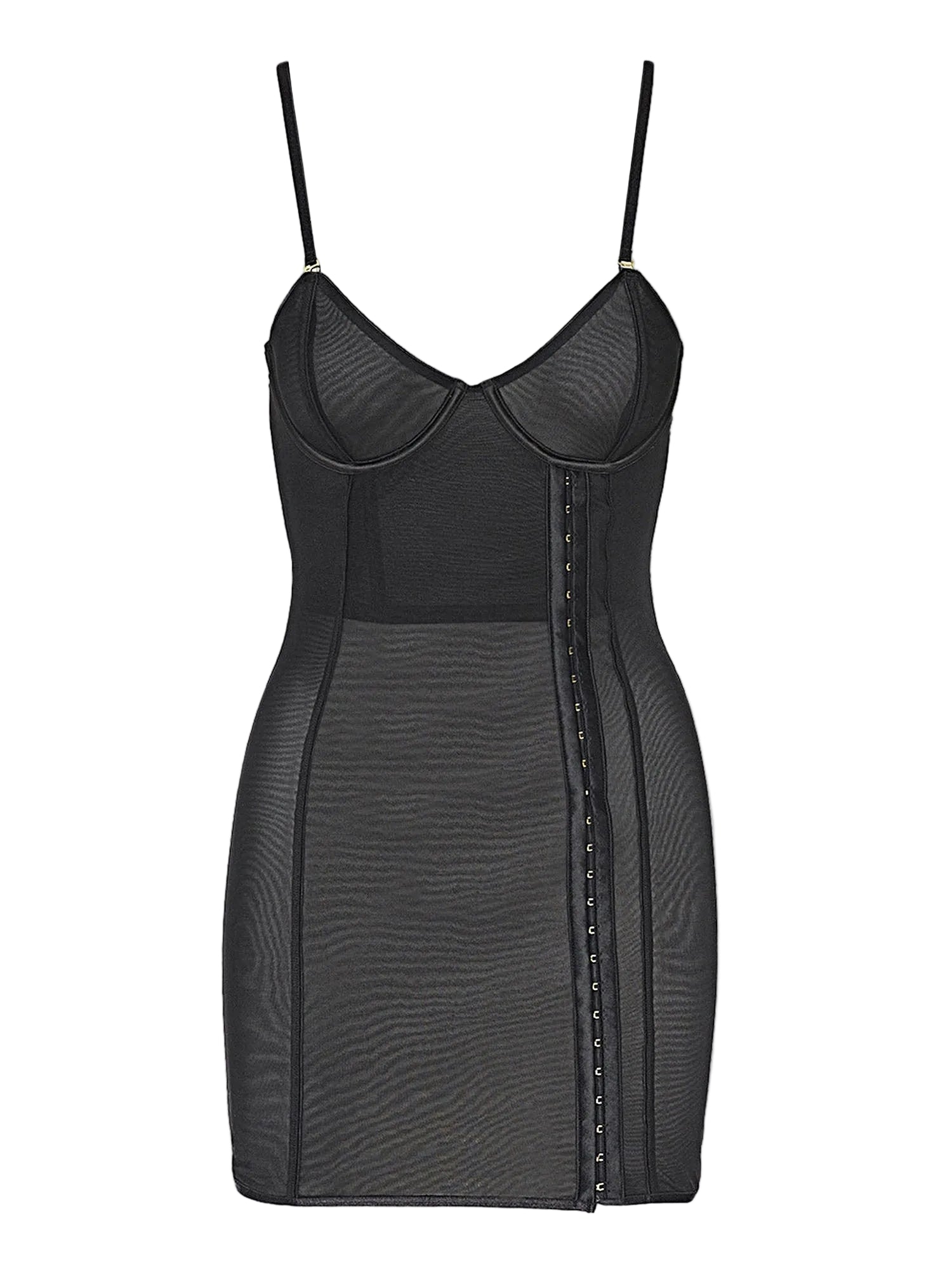 CHANTAL MESH CHEMISE & G-STRING SET -