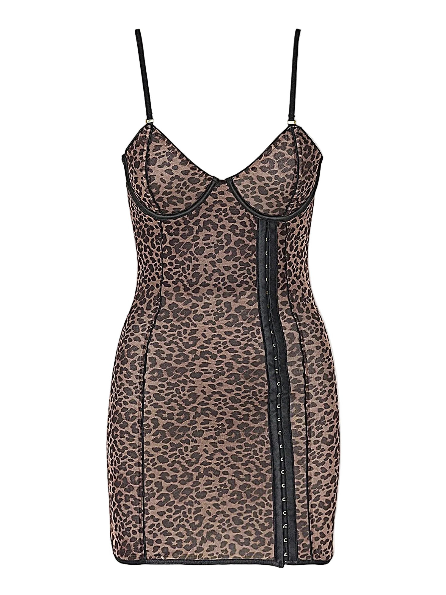CHANTAL MESH CHEMISE & G-STRING SET -