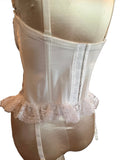Shirley of Hollywood IS-Private Label Bustier of Lavish Lace w/garters, Reg. $58