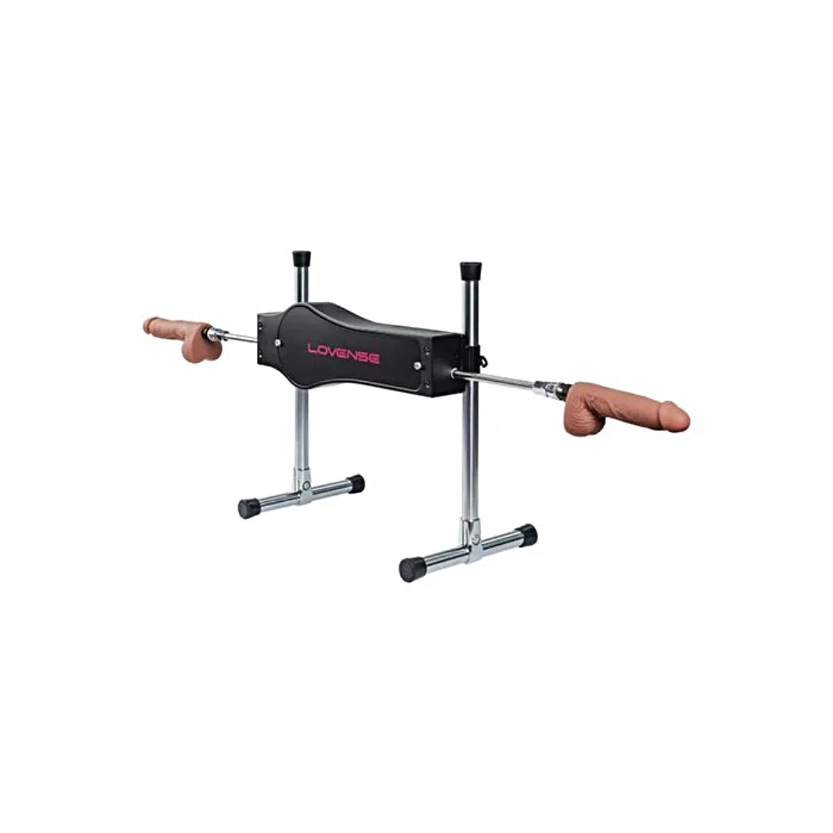 Sophisticated design of Lovense App-Controlled Sex Machine, featuring adjustable height and stroke length for tailored intimate moments.