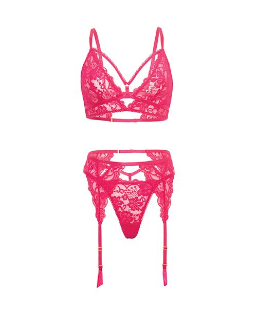 Oh La La Cherie EL-Aphrodite Soft Cup Bralette 3pc Set