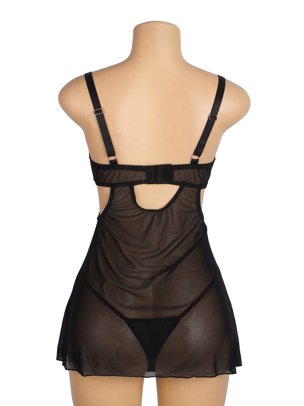 Charming appearance of the Elowen Mystic Babydoll Lingerie Set, perfect for special occasions or everyday allure.