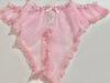 Elegant Moments IS-4010 Adorable Crotchless sheer chiffon Panty