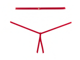 Margot Bralette i majtki bez krocza, gdy chcesz czegoś ekstra seksownego w zestawie z czerwonym biustonoszem-Allure Lingerie-Red-OS-SatinBoutique
