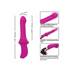 Thruster Remote Control Sex Machine - Fuchsia - Sex Machine