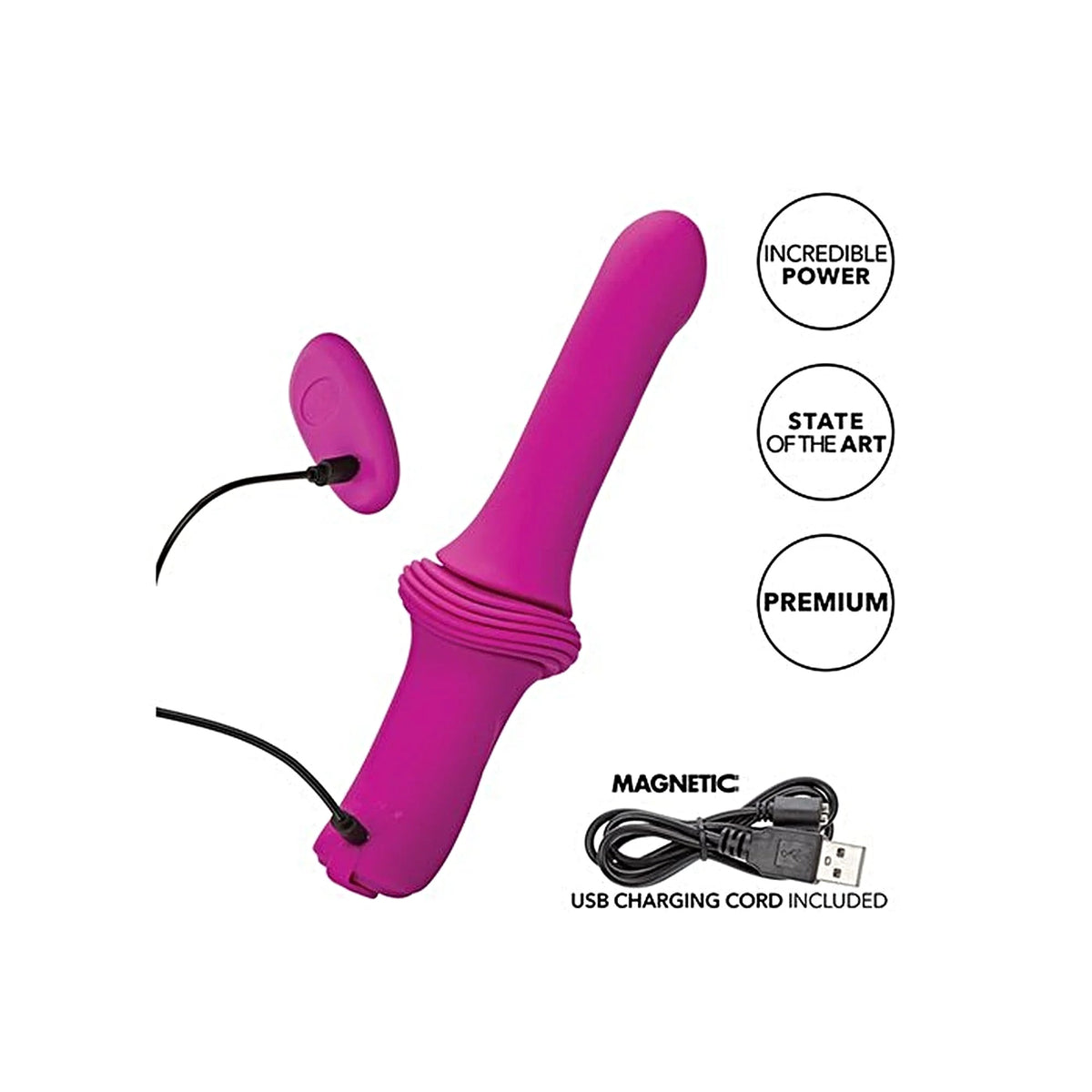 Thruster Remote Control Sex Machine - Fuchsia - Sex Machine