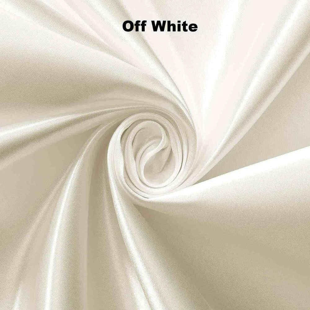 Custom Made PILLOW CASES of Shiny & Slick Nouveau Bridal Satin - Custom Made Nouveau polyester Bridal Satin Pillow Cases