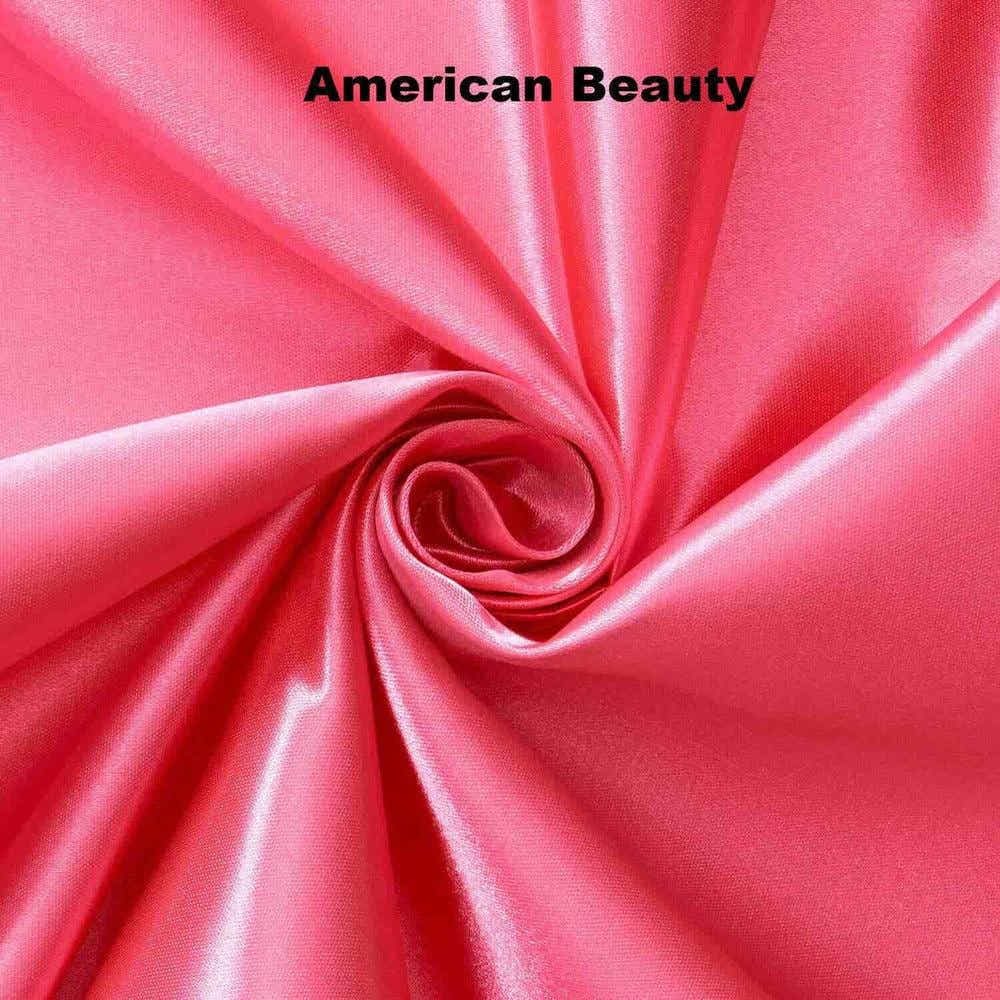 Custom Made PILLOW CASES of Shiny & Slick Nouveau Bridal Satin - Custom Made Nouveau polyester Bridal Satin Pillow Cases