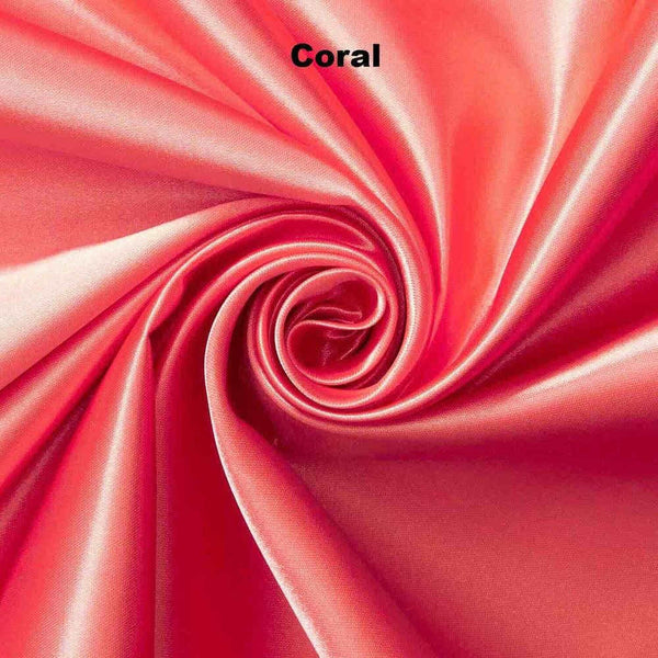 Custom Made PILLOW CASES of Shiny & Slick Nouveau Bridal Satin - Custom Made Nouveau polyester Bridal Satin Pillow Cases