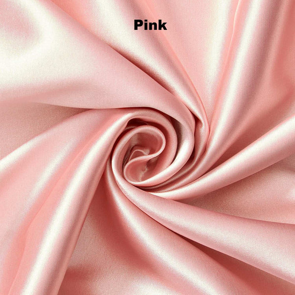 IS Custom BED SKIRT of Lingerie Satin, Queen Size, 19 in drop,