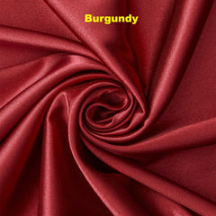 IS Custom BED SKIRT of Lingerie Satin, 15In drop, 75 x 50 inches