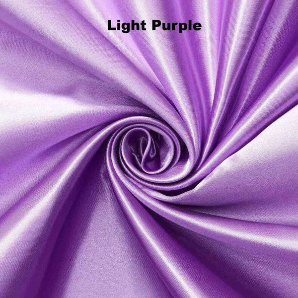 Custom Made PILLOW CASES of Shiny & Slick Nouveau Bridal Satin - Custom Made Nouveau polyester Bridal Satin Pillow Cases