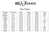 Be Wicked IS-BW1631HP დახვეწილი ატლასის სლიპი, ცხელი ვარდისფერი, საშუალო ზომა, რეგ.$35