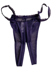 Shirley of Hollywood IS-X10 Scalloped Embroidery crotchless panty - Panty