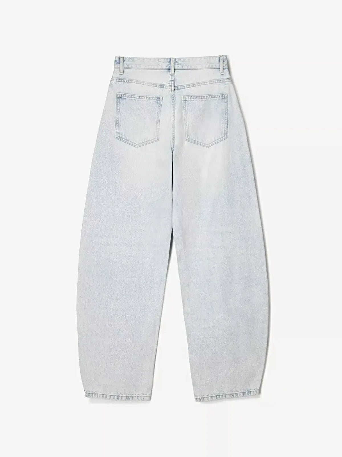 Wide Leg Washed Jeans -