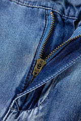 High-Waisted Wide-Leg Jeans -