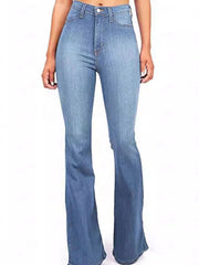 Full Size High-Waisted Bootcut Jeans Plus Size -