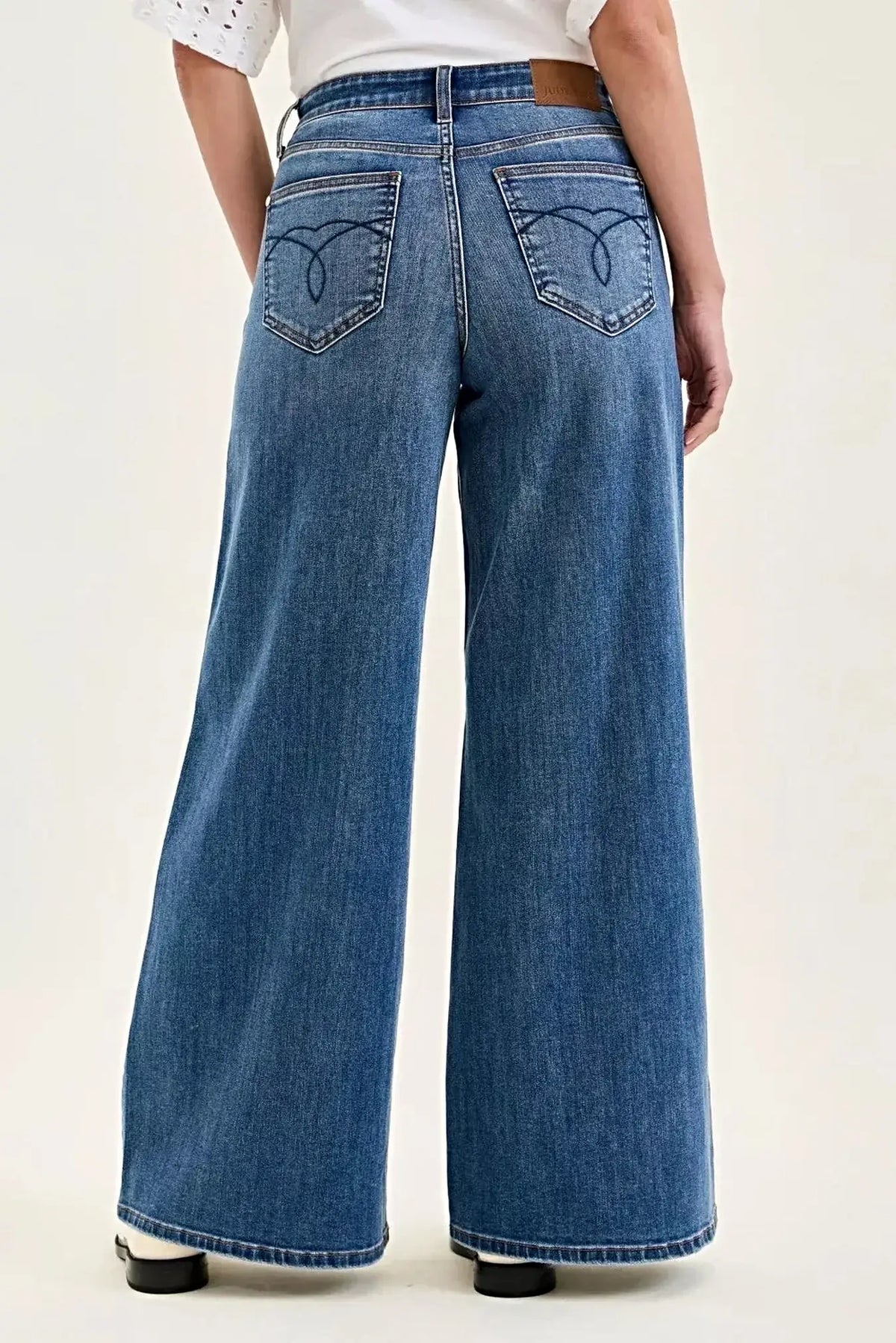Judy Blue High Waist Palazzo Jeans -