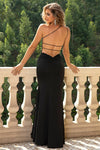 One-Shoulder Backless Maxi Dress