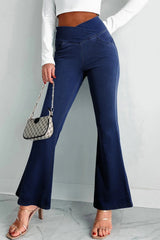 High-Waisted Flare Jeans -