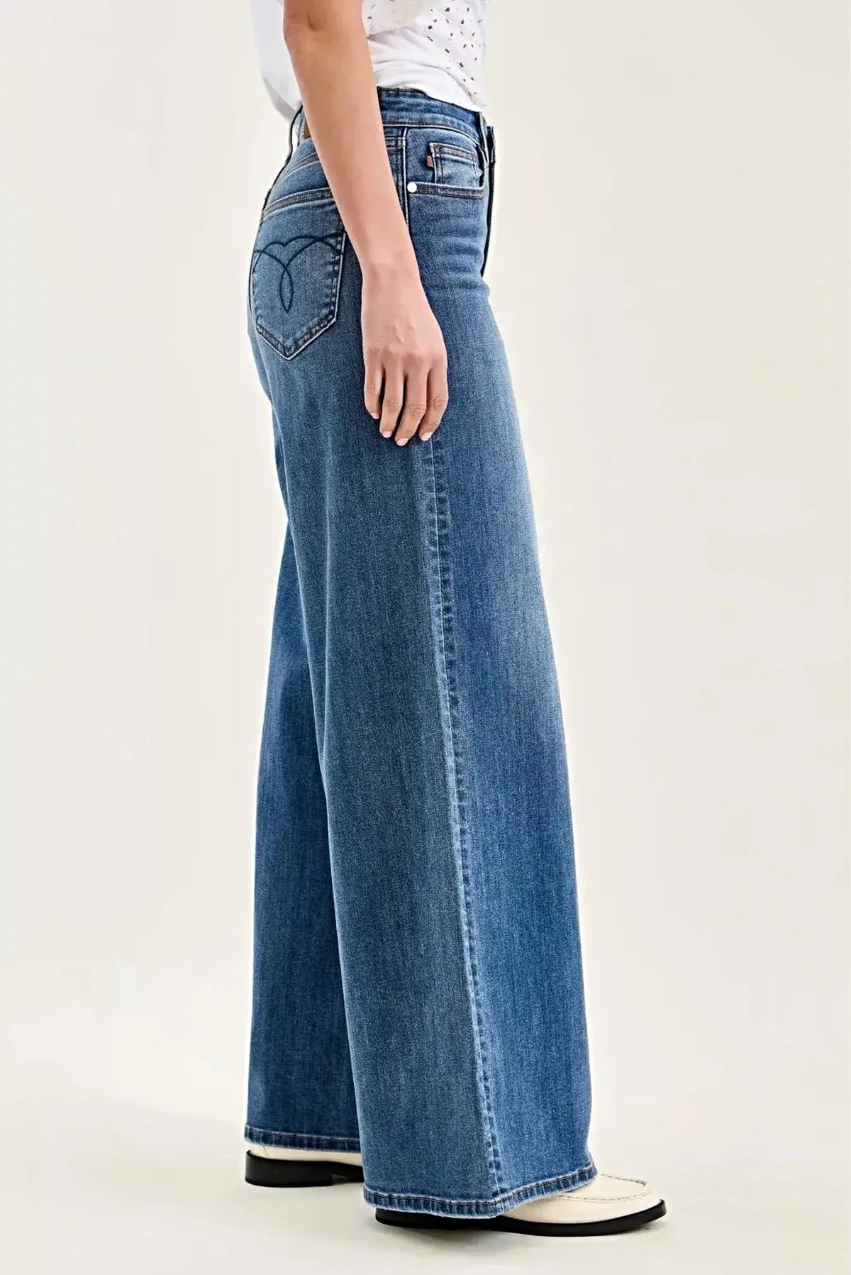 Judy Blue High Waist Palazzo Jeans -