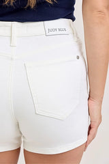 Judy Blue Full Size High-Waisted Slim Short Plus Size -