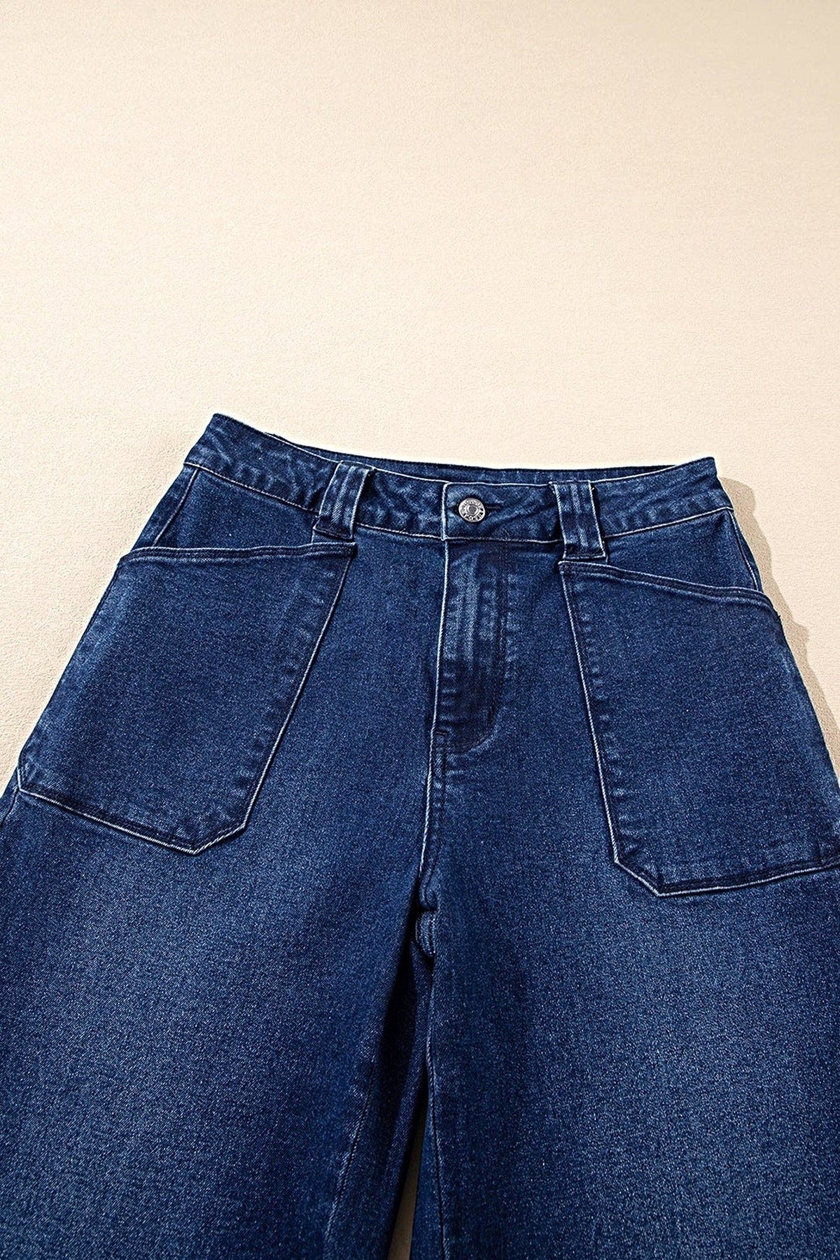 Straight Leg Mid-Rise Shift Jeans -