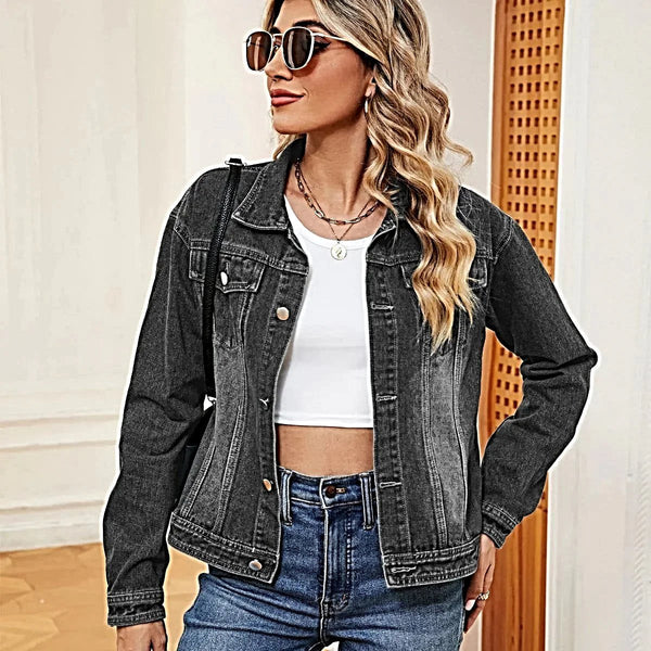 Washed Denim Jacket -