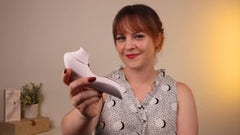 Delice™ By Blush® Fleur Handheld Clitoral Stimulator. Tongue Fluttering Suction Barely Purple.Reg.$85