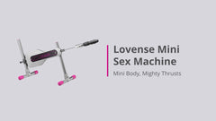 Lovense Compact Sex Machine - App-Controlled, 260 Strokes/Min, Versatile & Travel-Friendly