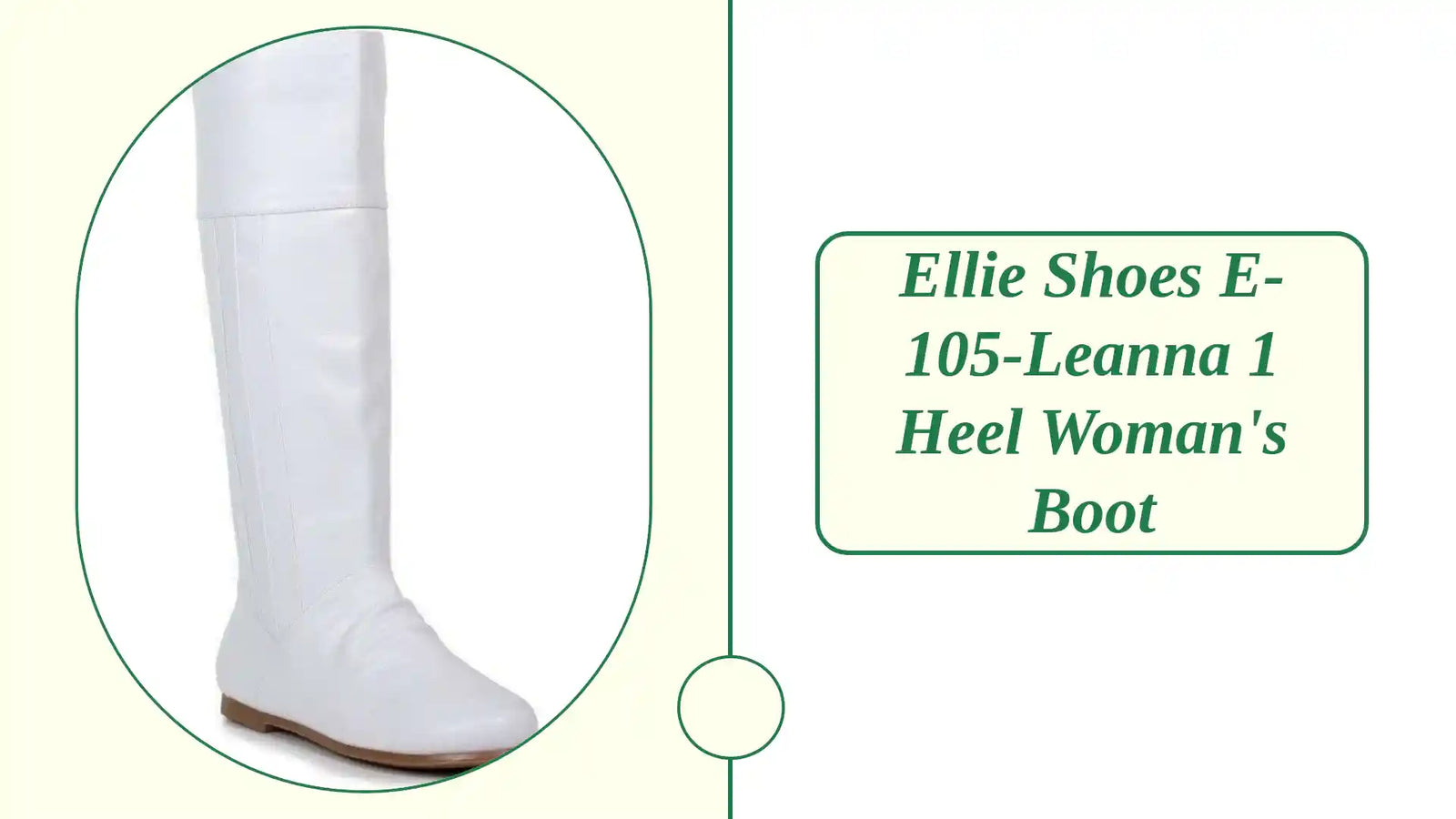 Ellie Shoes E-105-Leanna 1 Heel Woman&#039;s Boot by@Outfy