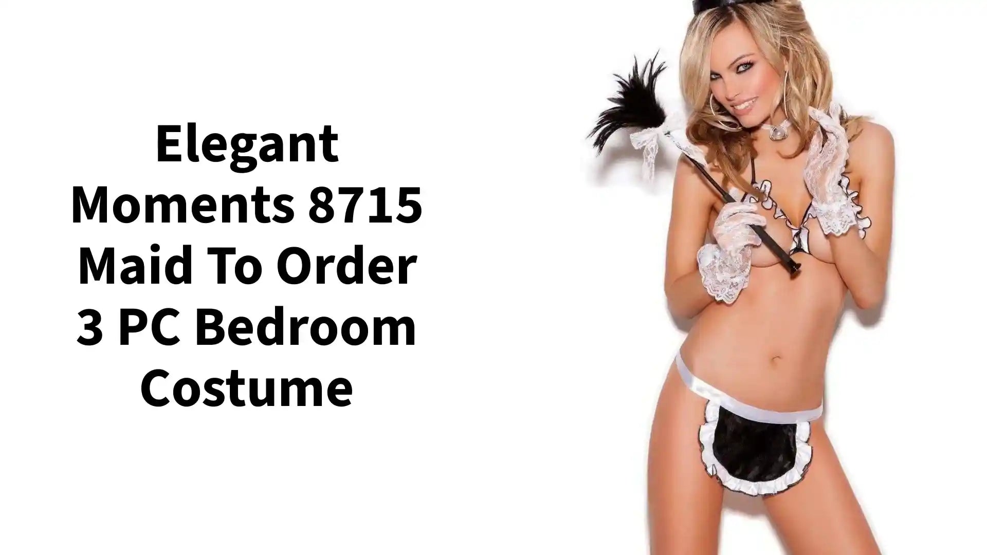 Elegant Moments 8715 Maid to Order 3 PC Bedroom Costume by@Outfy