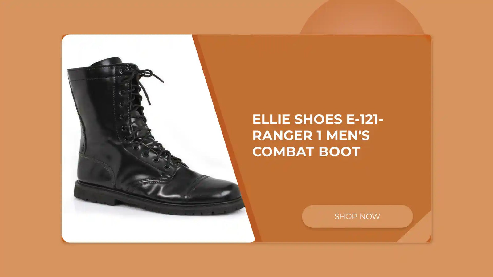 Ellie Shoes E-121-Ranger 1 Muške borbene čizme by@Outfy