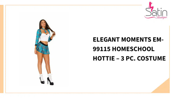 Elegant Moments EM-99115 Homeschool Hottie &ndash; 3 pc. costume by@Outfy