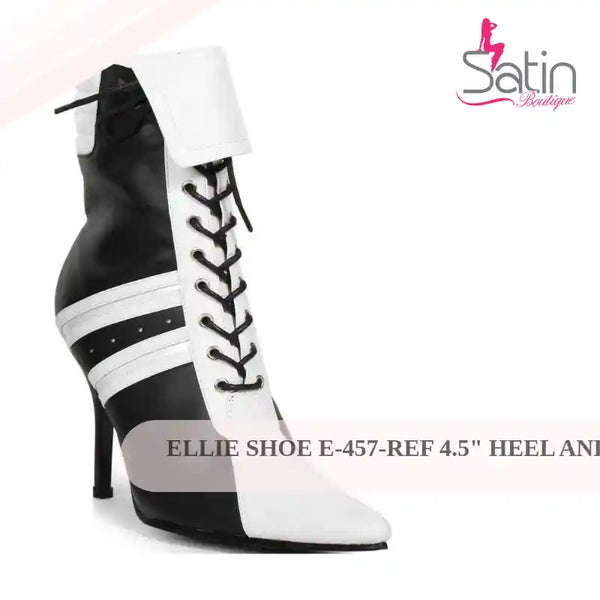 حذاء تحكيمي Ellie Shoe E-457-REF بكعب 4.5 بوصة حتى الكاحل من Outfy