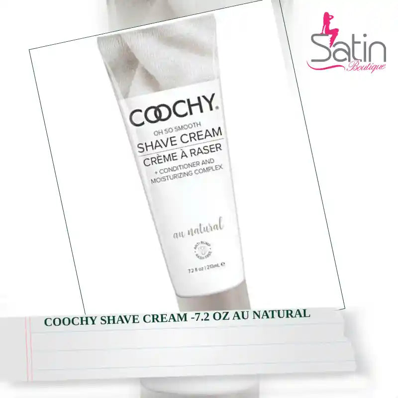COOCHY Shave Cream -7.2 oz Au Natural by@Outfy