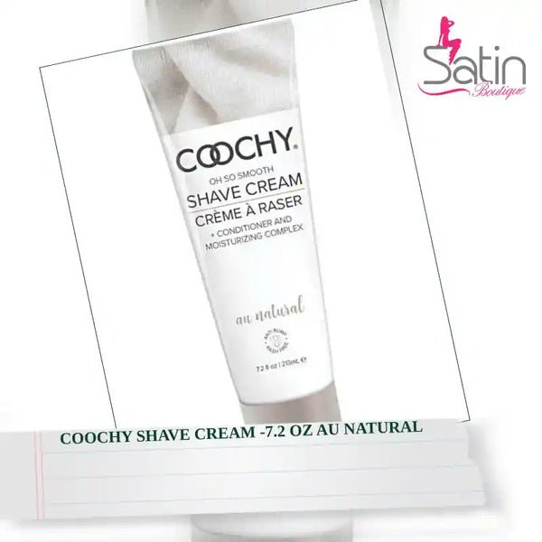 COOCHY Shave Cream -7.2 oz Au Natural by@Outfy