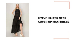 HYFVE Halter Neck Cover Up Maxi Dress by@Outfy