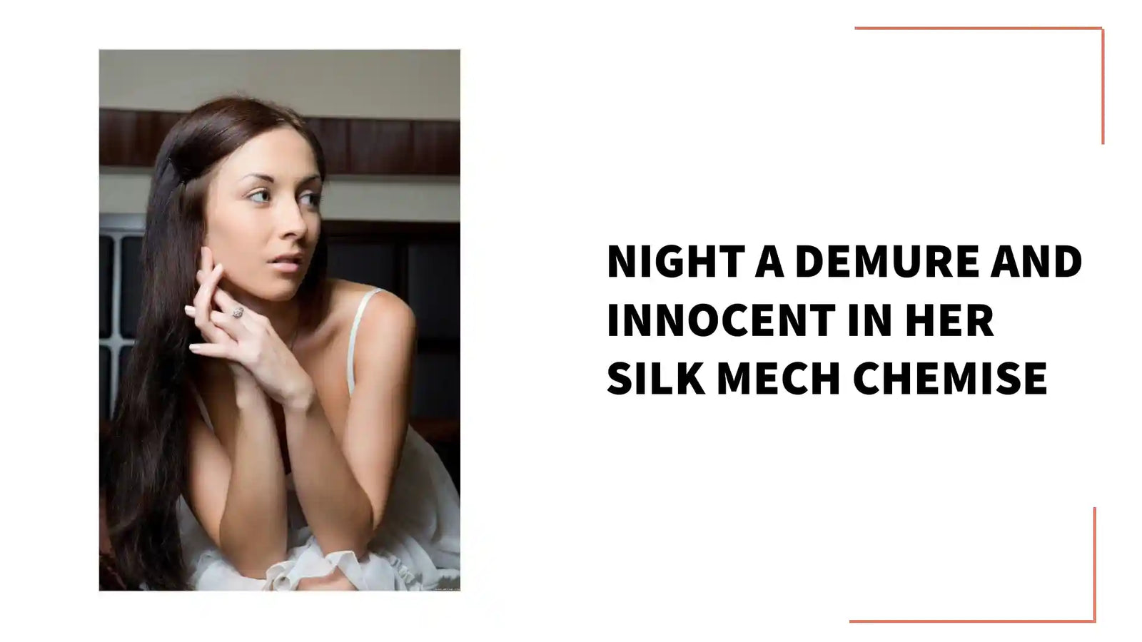 NOĆ Skromna i nevina u svojoj svilenoj mehaničkoj košulji od @Outfy