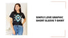 Simply Love Graphic Short Sleeve T-Shirt by@Outfy