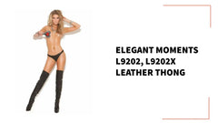 Elegant Moments L9202, L9202X Kožne tange marke @Outfy