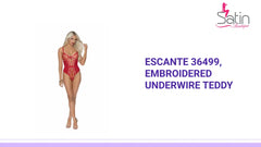 Escante 36499, Embroidered Underwire Teddy by@Outfy
