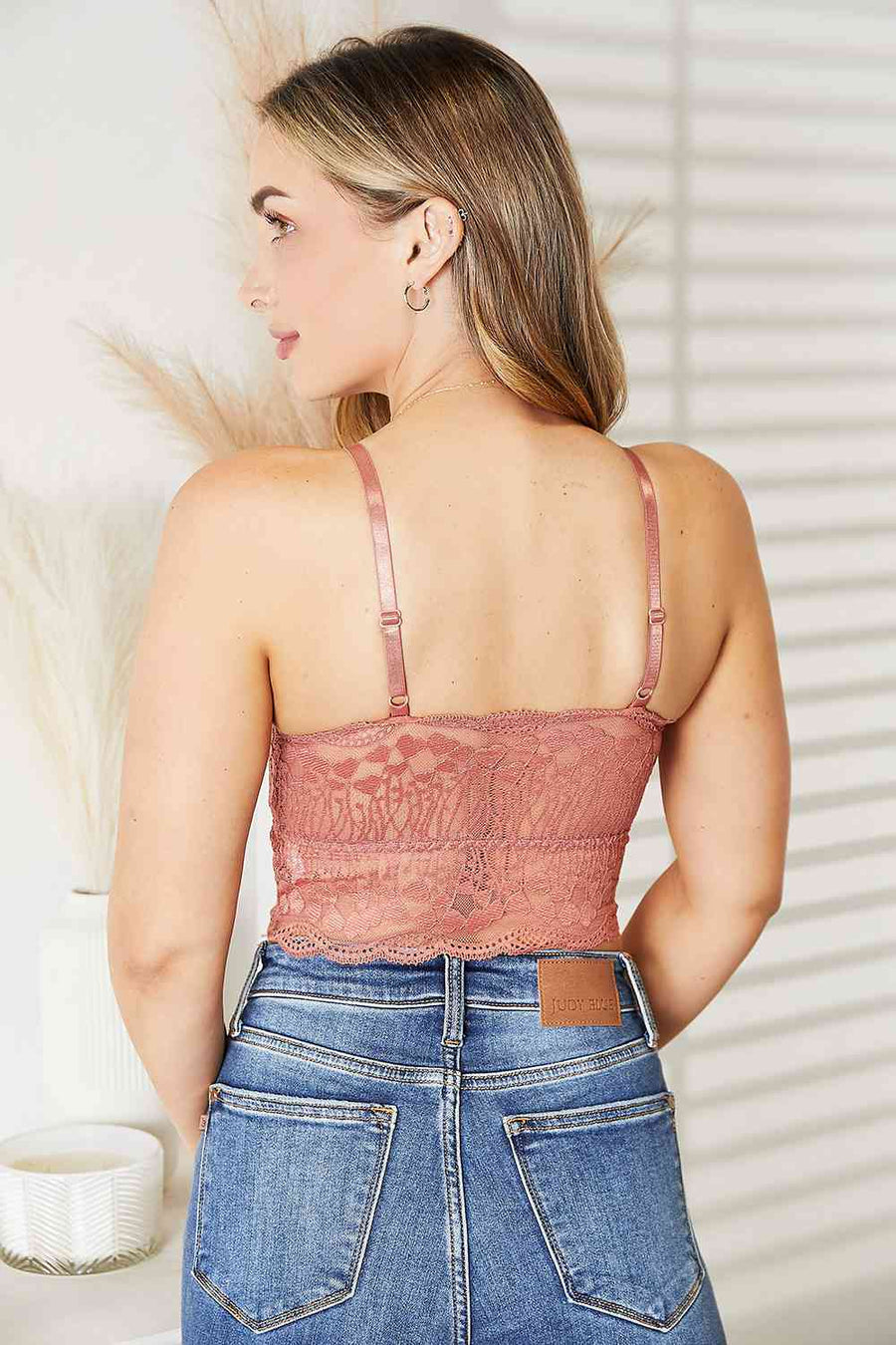 JadyK Luna Crisscross Front Lace Bralette-Trendsi-Light Mauve-S/M-SatinBoutique