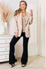 Double Take Shawl Collar Long Sleeve Blazer-Trendsi-SatinBoutique