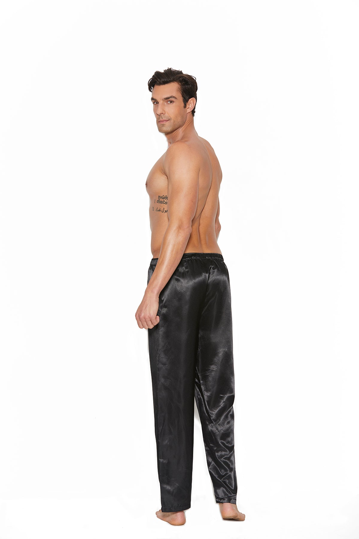 Elegant Moments EM-3015 Unisex Charmeuse Satin Pants also plus sizes Elegant Moments