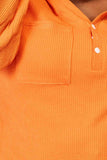 Басиц Бае плетена дуксерица од вафла са бочним прорезом, такође у плус величинама-Трендси-СатинБоутикуе