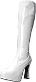 Kasut Ellie E-Chacha 5 "Heel Stretch Knee Boots with Inner Zipper Ellie Shoes